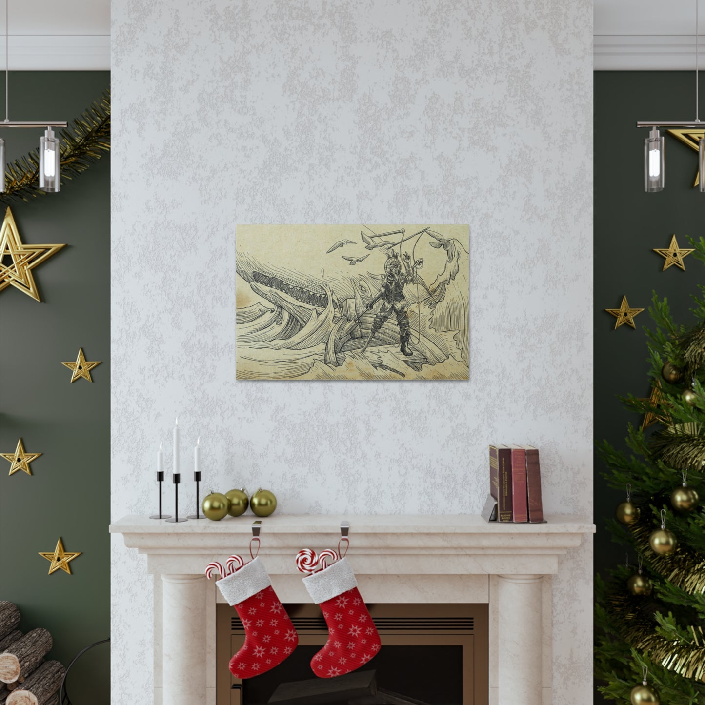 Moby Dagoth Canvas Gallery Wraps