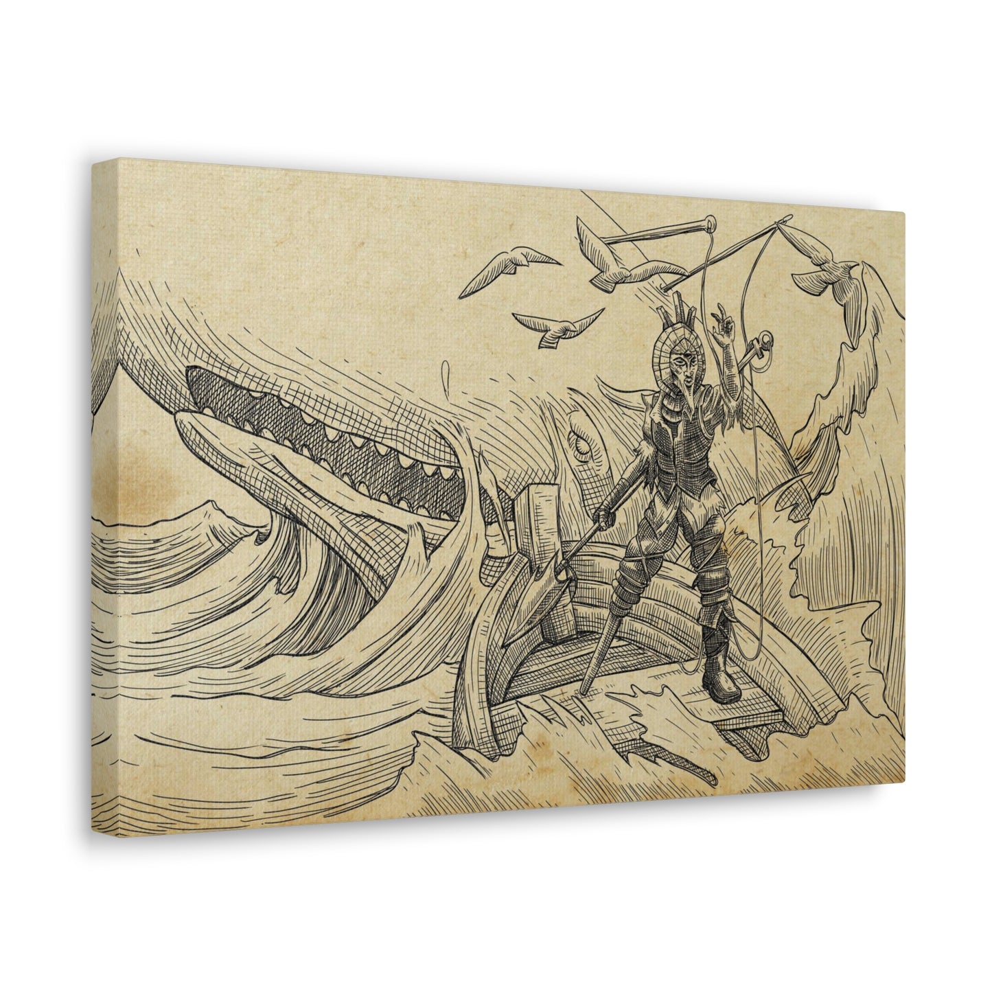 Moby Dagoth Canvas Gallery Wraps