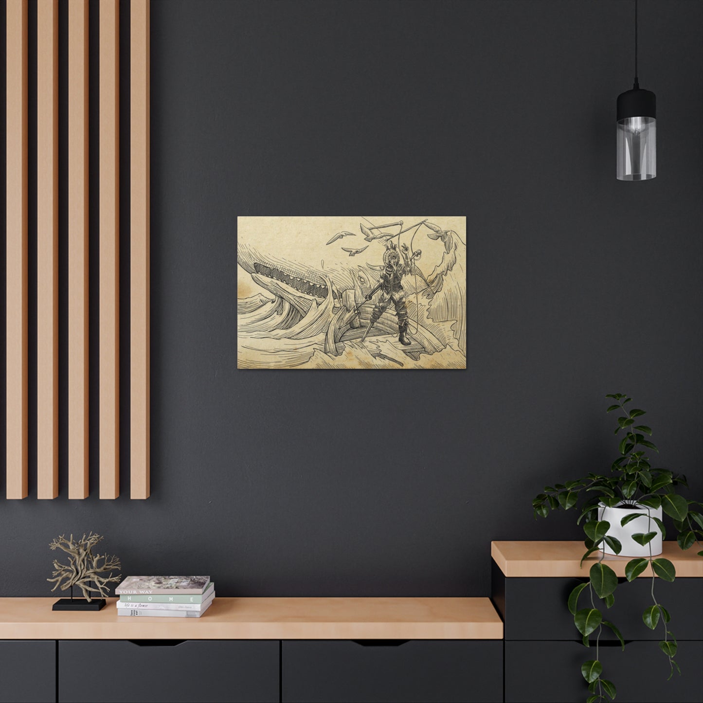 Moby Dagoth Canvas Gallery Wraps