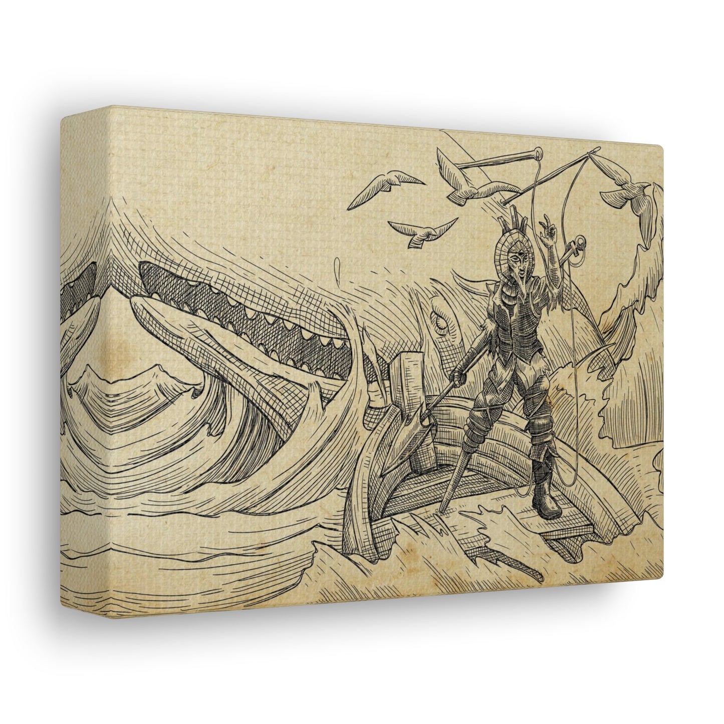 Moby Dagoth Canvas Gallery Wraps