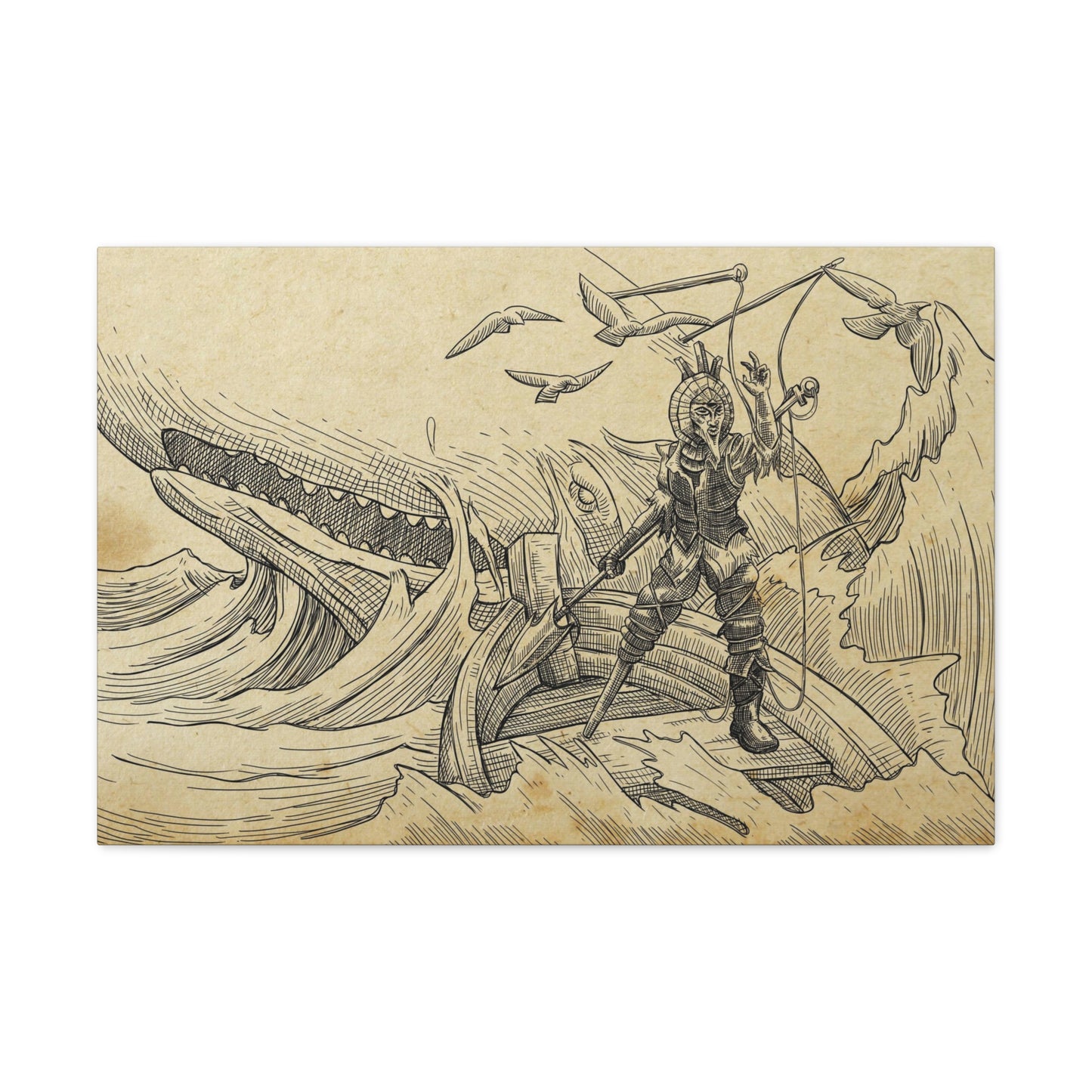 Moby Dagoth Canvas Gallery Wraps