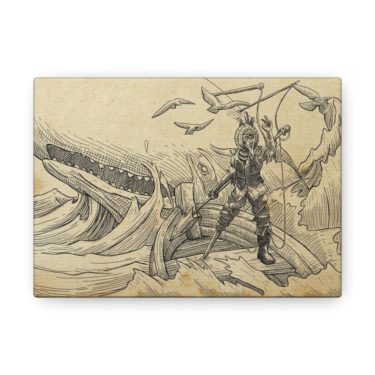 Moby Dagoth Canvas Gallery Wraps