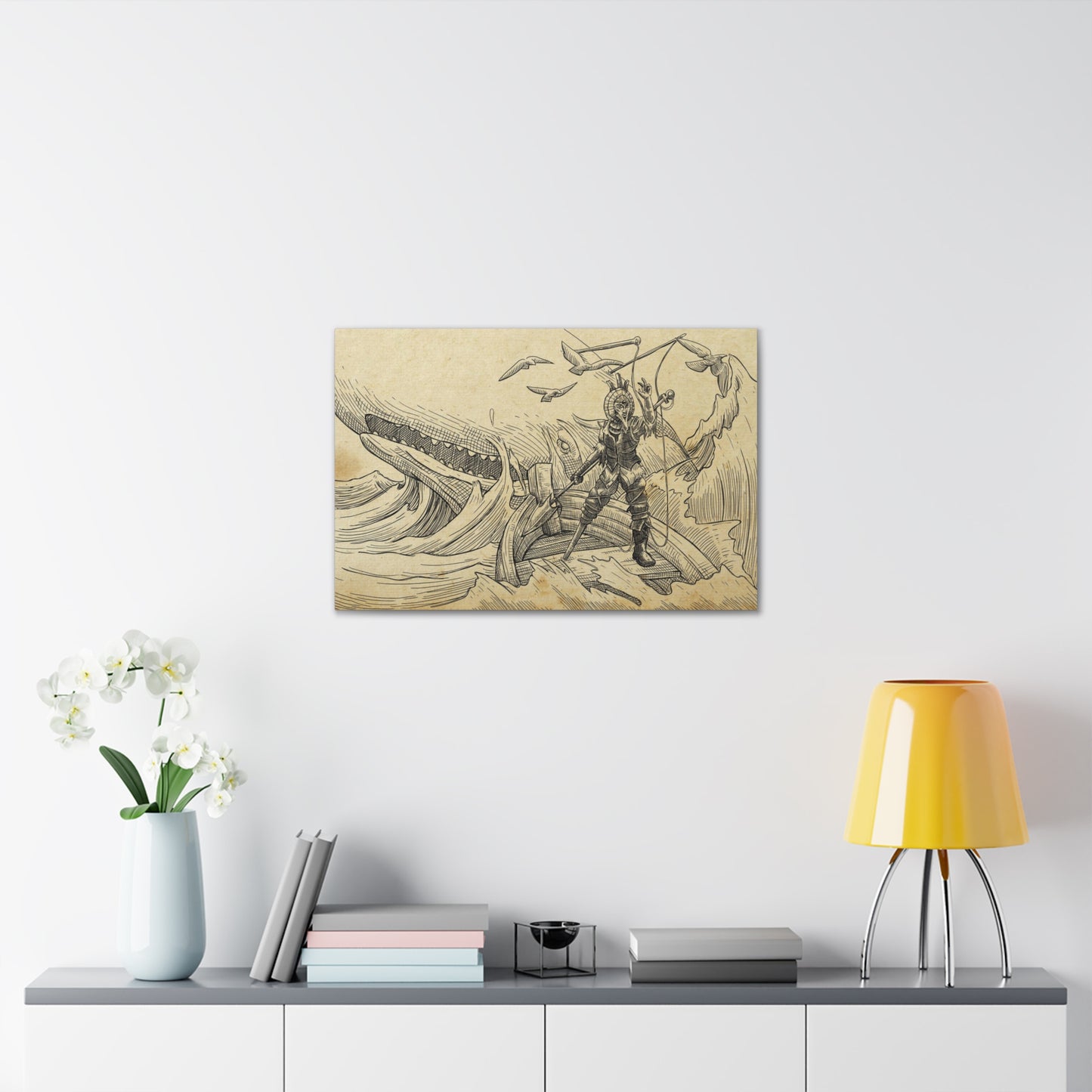 Moby Dagoth Canvas Gallery Wraps