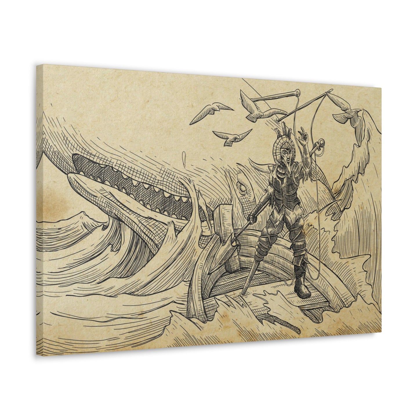 Moby Dagoth Canvas Gallery Wraps